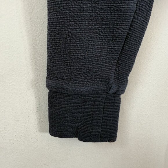 Gymshark Cropped Full Zip Hooded Sweatshirt Women's Small Black Workout Active - Picture 9 of 13